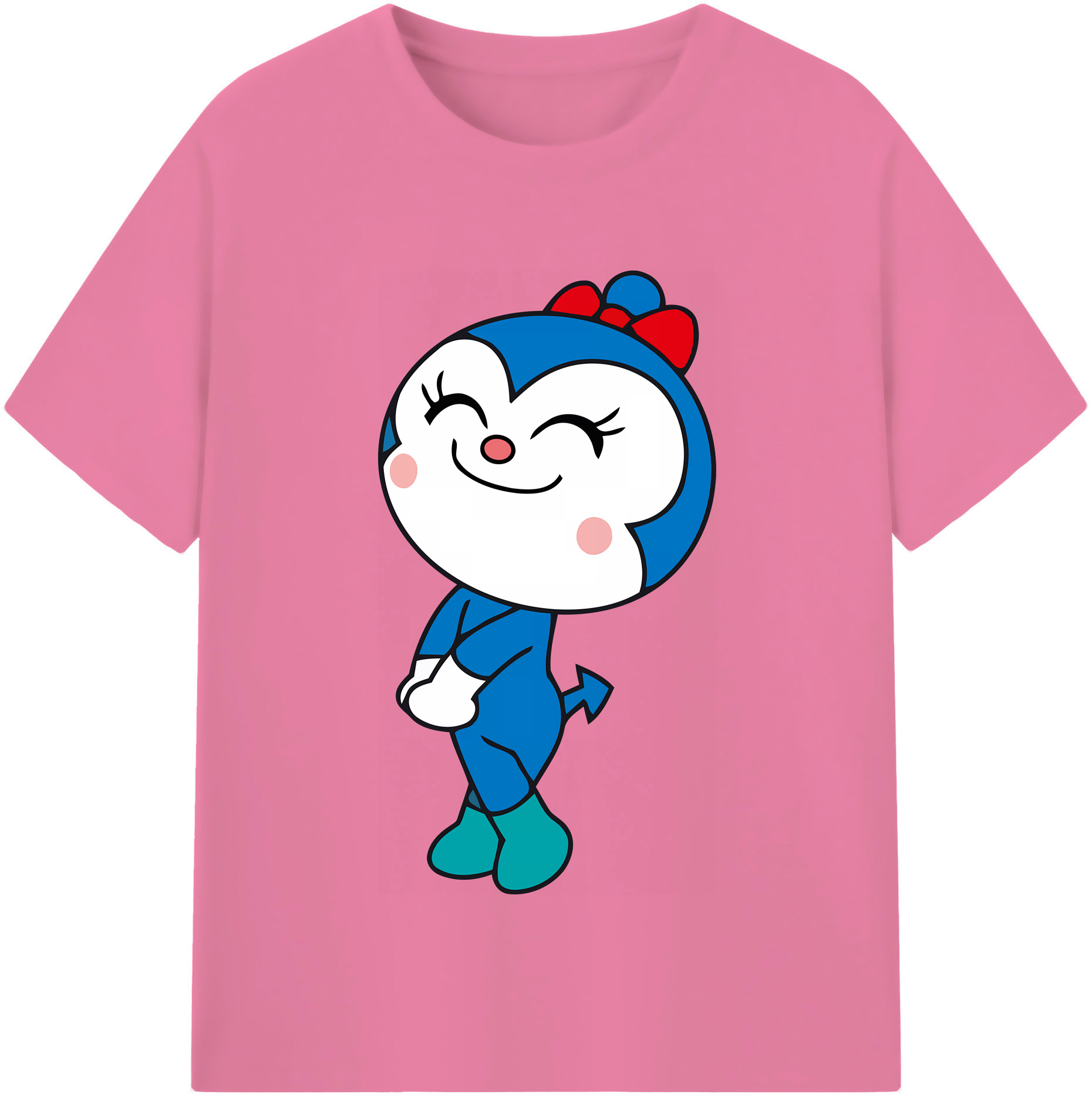 （画像用） アンパンマン Anpanman 綿100％半袖Tシャツ（フロントプリント）